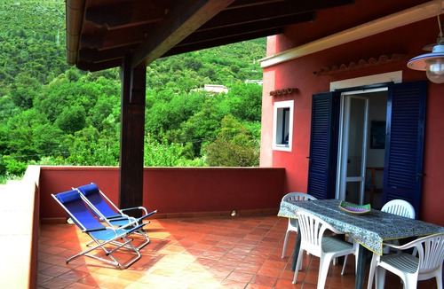 Maratea House | Nina's houses - Large terrace overlooking the sea