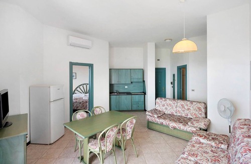 Palinuro Apartment | P.R. Club - Three-Room Apartment Enea 12 with Sea View, Private Terrace and Air Conditioning