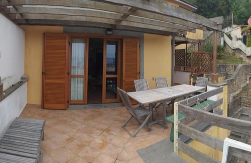 Porto Santo Stefano Apartment | panoramica terrazza sul mare con parcheggio
