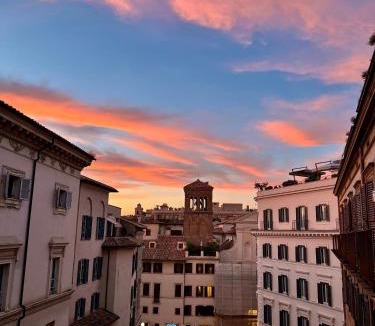 Rione VIII Sant'Eustachio Apartment | Pantheon Palazzo Nari Terrace #12
