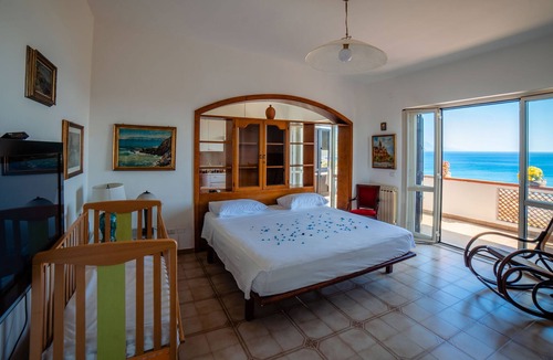 Villammare Apartment | Penthouse with sea view
