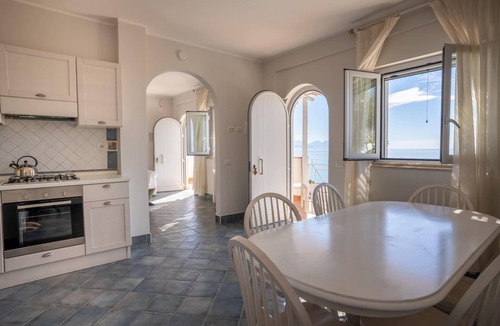 Villammare Apartment | Petrosa Large Sea View Apartment with Pool and Private Beach