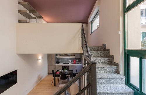 Cit Turin Apartment | Pink Loft by Wonderful Italy