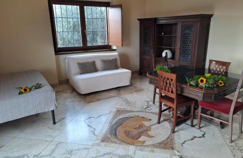 Fiano Romano Apartment | Private Studio in a Villa with Pool & Parking near Rome