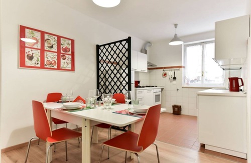 Vatican Apartment | Red & White Vatican Apartment