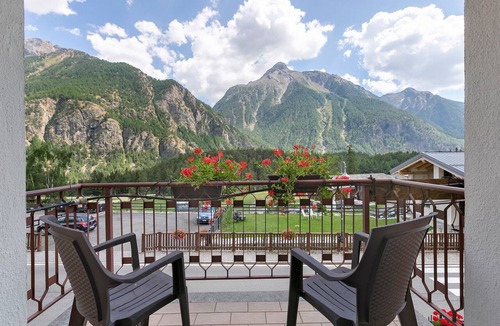 Bionaz Apartment | “Room 2” with Mountain View and Shared Terrace in Bionaz