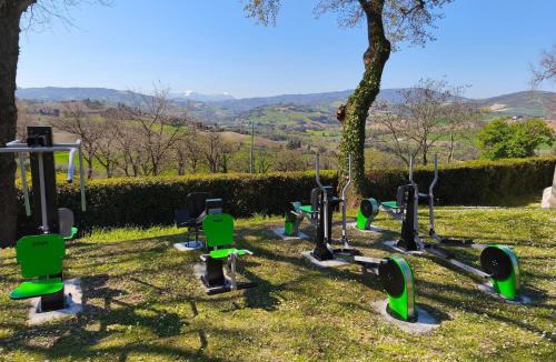 SantʼIppolito Villa | Scenic villa with heated pool