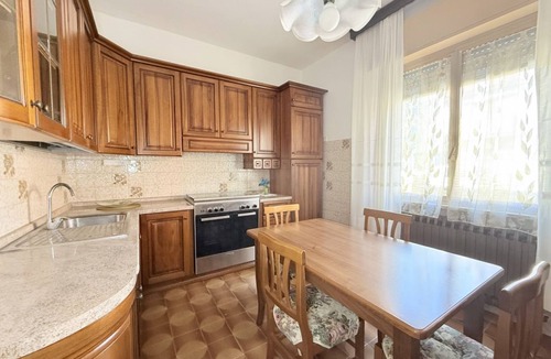 Marotta Apartment | SE247- Marotta, three-room apartment with equipped courtyard near the sea
