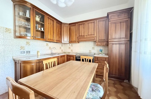Marotta Apartment | SE247- Marotta, three-room apartment with equipped courtyard near the sea