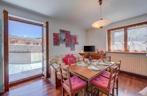 Sestriere Apartment | Sestriere Terrace Apt Few Steps From Ski - Happy Rentals