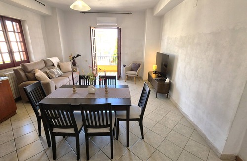 Santa Domenica Apartment | Spacious 3‑Bedroom with Wraparound Balcony, Sea Views & Steps to the Train
