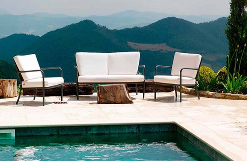 Monte Santa Maria Tiberina House | Stunning Luxury House (Lower 2 Floors) with Amazing Views & Pool in green Marble