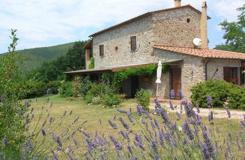 Castellina Marittima Apartment | Studio in farmhouse sea and hills view