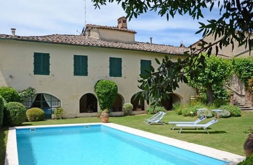 Montalcinello Villa | Stunning private villa with WIFI, private pool, TV, terrace, panoramic view and parking