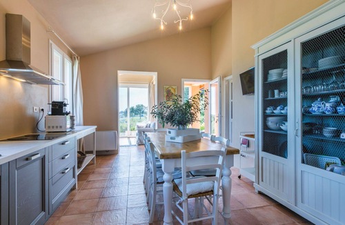 Bibbona Villa | Stunning private villa for 8 people with A/C, WIFI, private pool, TV, terrace and panoramic view