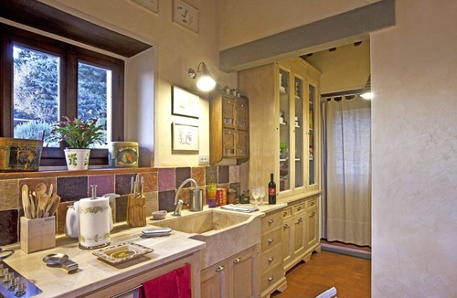 Cortona Villa | Stunning private villa for 8 people with A/C, WIFI, private pool, TV, veranda and panoramic view