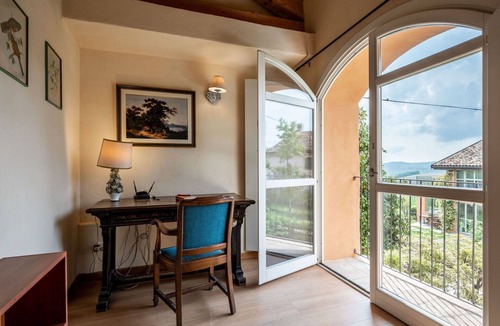 Alfiano Natta House | Stunning villa for 7 guests with WIFI, balcony and parking