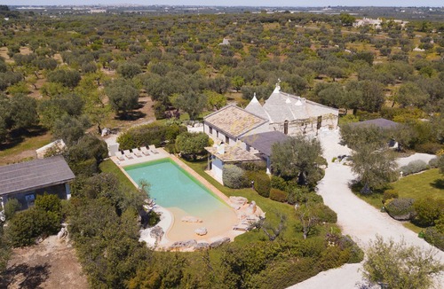 Polignano a Mare House | TD Trulli di Montaltino with Stunning Huge Pool