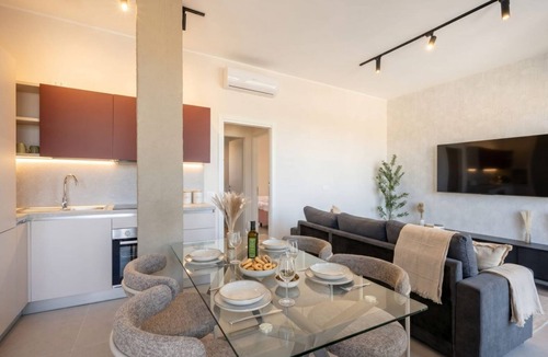 Municipio 2 Apartment | Terrace Penthouse Gargasole SX – Elegant 7th-Floor Retreat with Terrace in Bari