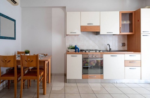 Pineto Apartment | The Holiday Rendez Vous Residence is located in the heart of the town of Pineto, just a short walk from the beach and the main street. Apartment 39, on the ARIA floor, on the third floor from the Residence's main entrance, is also accessible