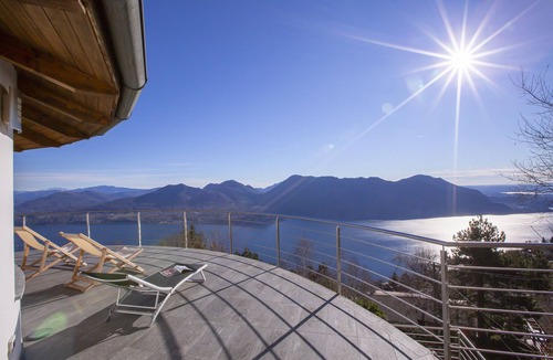 Pollino Apartment | The Perfect View in a Premeno Penthouse, Premeno, Italy