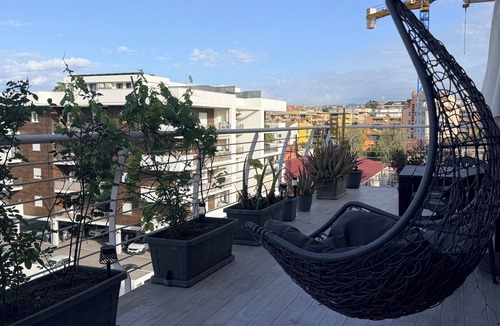 Quartiere XXI Pietralata Apartment | The Vibe House- modern apartment with terrace and private parking space