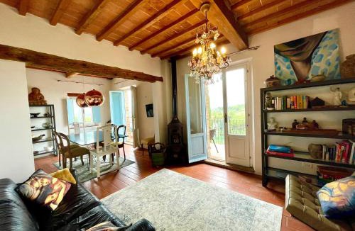 Gioiella Apartment | Two Bedroom Apartment with Breathtaking Views Large Balcony in a Cool Umbrian Village