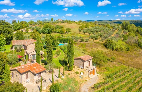 Parrano Villa | Villa Casale Silvia: Large Private Pool, A/C, WiFi