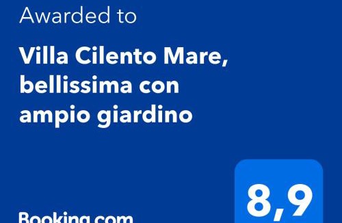 Ispani Villa | Villa Cilento Mare, bellissima con ampio giardino