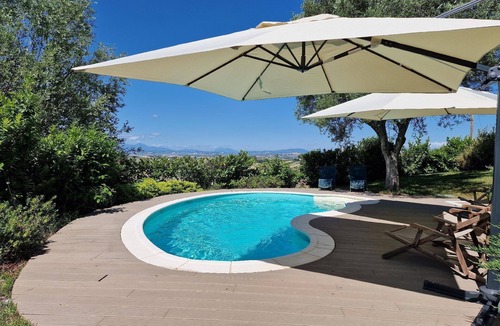 Ostra House | Villa Gelso with pool, sauna and breathtaking views
