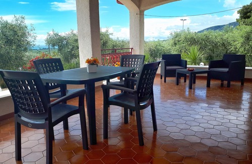 Monte Sant'Angelo Villa | Villa Mariangela, Panorama on the Gargano