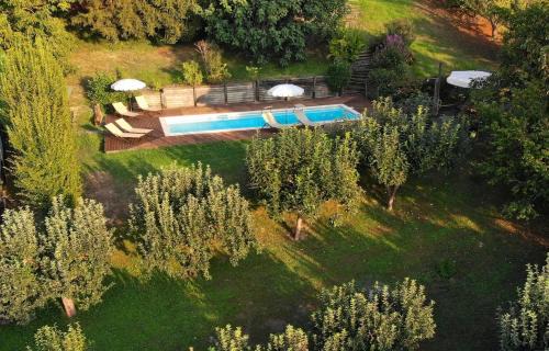 Scaparone House | Villa Mezzaluna private pool,AC,Wifi,5km from Alba