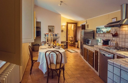 Perugia Apartment | Villa Nuba,Bonfigli apt. - Spa room,fire place,wifi,pool with salt-heated water