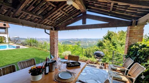 Costigliole d'Asti House | Villa Perla, hilltop location with pool