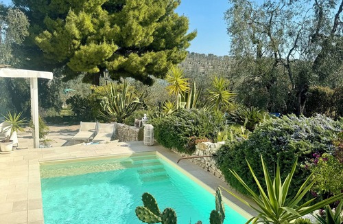 Coppitella Villa | Villa Poggio al Sole Vieste, 1700 villa with pool surrounded by greenery