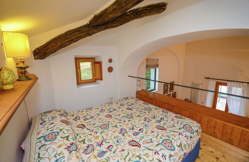Tredozio Villa | Villa with outbuilding and swimming pool and panoramic view of the Apennines