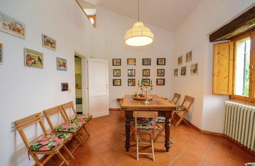 Tredozio Villa | Villa with outbuilding and swimming pool and panoramic view of the Apennines