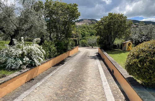 Giano dell'Umbria Villa | Villa with swimming pool surrounded by greenery in a panoramic location