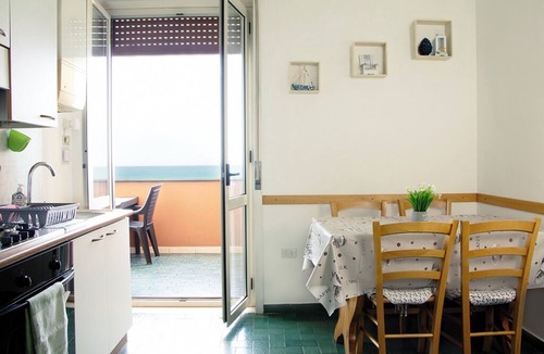 Montesilvano Apartment | Vista Mare Montesilvano - Panoramic balcony overlooking the Adriatic
