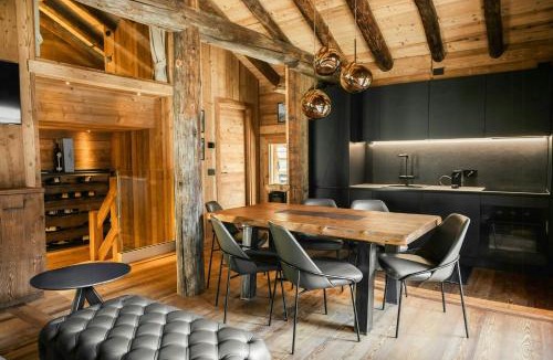 Pedemonte House | Walser Cabin With Rock Spa And Monte Rosa Views