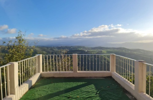 Montecalvo Irpino Villa | Whimsical house, villa with terrace and fireplace