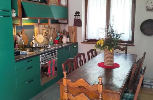 Courmayeur Apartment | Wonderful apartment with garden and view of Mont Blanc