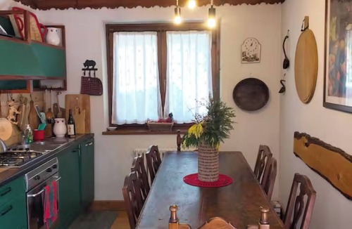 Courmayeur Apartment | Wonderful apartment with garden and view of Mont Blanc