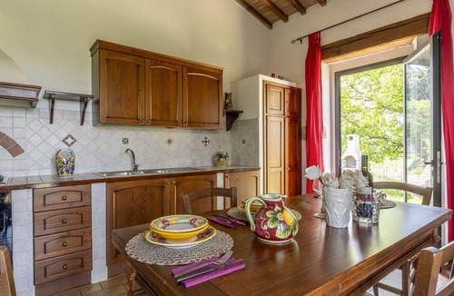 Radicondoli House | Wonderful private villa for 4 people with WIFI, pool, TV and panoramic view