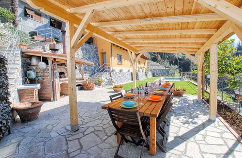 Uscio Villa | Wonderful private villa with internet, A/C, private pool, TV, terrace, pets allowed, panoramic view
