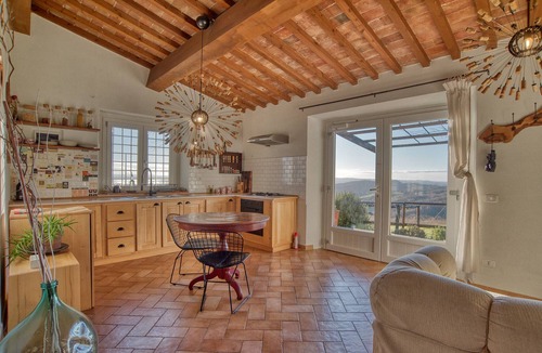 Castell'Azzara House | Your Own Private Tuscan Retreat with Stunning Views, Jacuzzi and Sauna