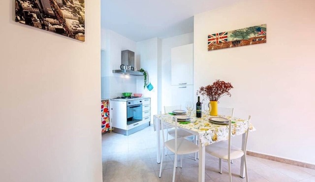 100m to Beach: House with Garden & A/C