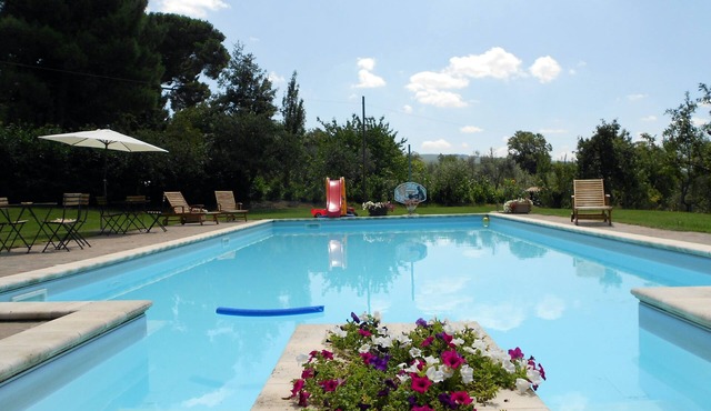 Apartment with pool in Viterbo