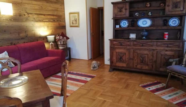 Appartamento vicino piste e negozi. Luce e spazio