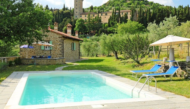 Beautiful private villa for 6 guests with private pool, WIFI, A/C, TV, patio and pets allowed